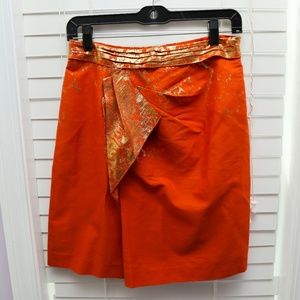 ELIE TAHARI - Skirt Metallic New with TAGS